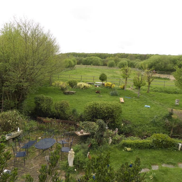 Bed and Breakfast La Cage Aux Oiseaux La Lande-de-Goult Exterior foto